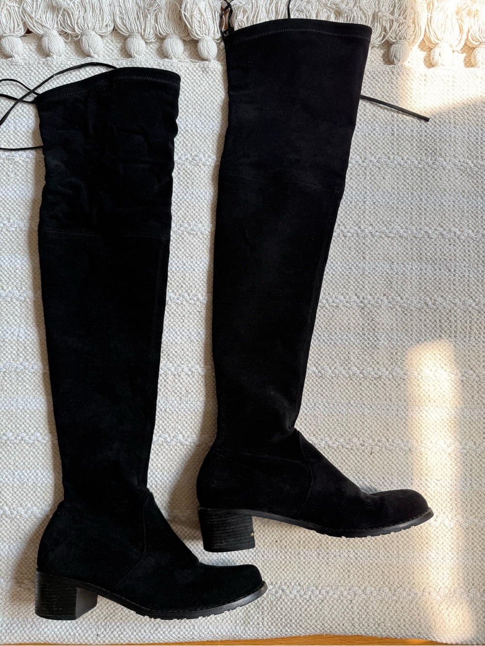Stuart weitzmen Midland over-the-knee boots. Size 7.5/ 38
